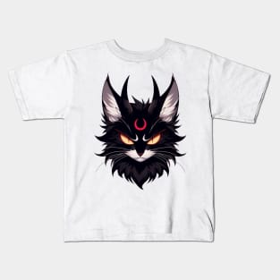 Bad Scary Cat Kids T-Shirt